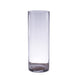 6 Pack | 14inch Round Heavy Duty Clear Cylinder Glass Vases, Tall Flower Vase