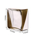 2 Pack | 6inch Square Glass Vases | Votive Candle Holders