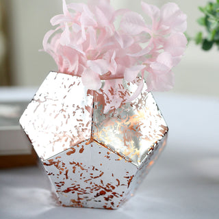 Create a Glamorous Atmosphere with Mercury Glass Candle Holder Centerpieces