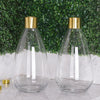2 Pack - 14inch Glass Flower Vase | Glass Bottle | Decorative Glass Jars