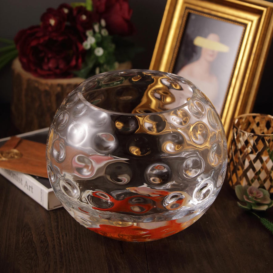 Bubble Vase, Globe Vase, Glass Flower Vase, Sphere Vase