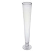 4 Pack | 28" Clear Heavy Duty Trumpet Glass Vase#whtbkgd