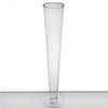 4 Pack | 28" Clear Heavy Duty Trumpet Glass Vase