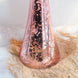 2 Pack | 24 Tall Rose Gold Mercury Reversible Latour Trumpet Glass Vases