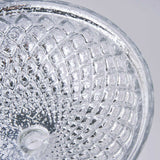 8inch Silver Mercury Glass Compote Vase, Pedestal Bowl Centerpiece