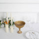 7inch Gold Glass Antique Roman Style Flower Table Pedestal Vase