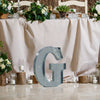 20" Vintage Metal Marquee Letter Light Cordless With 16 Warm White LED - G