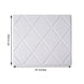 10 Pack | 40 Sq Ft 3D White Foam Self Adhesive Wall Panels - Alligator Skin Style