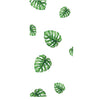 Green Tropical Monstera Leaves Wall Decals, Plant Peel Removable Stickers#whtbkgd