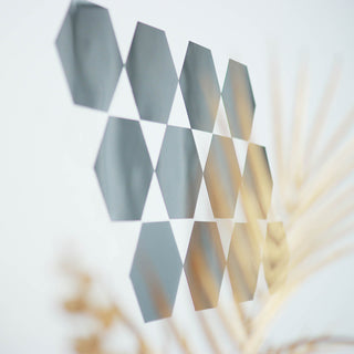Create Stunning Event Decor with Hexagon Mirror Wall Stickers
