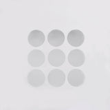 12 Pack | 8Inch Round Mirror Wall Stickers, Acrylic Removable Wall Decals For Home Decor