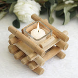 Driftwood Wooden Candle Holder | Tealight Candle Holders