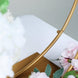 Gold Double Metal Hoop Wedding Centerpiece, Flower Stand