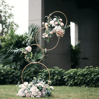 Sturdy and Versatile Metal Wedding Arch Table Centerpiece
