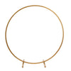 24inch Gold Round Arch Wedding Centerpiece, Metal Hoop Wreath Tabletop Decor#whtbkgd
