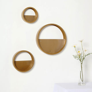 Stylish Round Metal Wall Hanging Planter for a Modern Touch