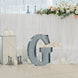 20" Vintage Galvanized Metal Marquee Letter Light Cordless With 16 Warm White LED - G
