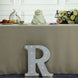 2 FT | Vintage Metal Marquee Letter Lights Cordless With 16 Warm White LED - R