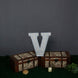 2 FT | Vintage Metal Marquee Letter Lights Cordless With 16 Warm White LED - V