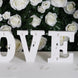 6 Gold 3D Marquee Letters | Warm White 5 LED Light Up Letters | F