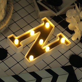 Create a Magical Atmosphere with Warm White 7 LED Light Up Letters