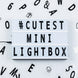 192 Letters | A4 DIY My Cinema LightBox, Cool White Marquee LED Light Box