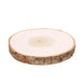 9" | Rustic Natural Wood Slices | Round Poplar Wood Slabs | Table Centerpieces