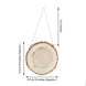 2 Pack | 8" Dia | Natural Blank Hanging DIY Wood Sign | Round Wood Plaques
