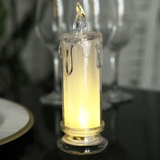 Create a Whimsical Ambiance with Warm White LED Flameless Tea Light Candles