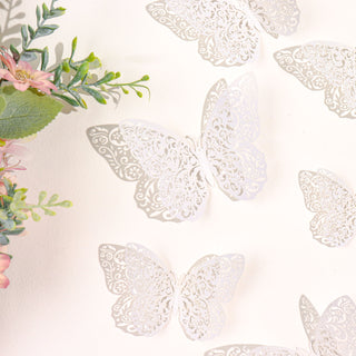 Add a Touch of Elegance with 3D White Butterfly Wall Decals