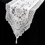 WHITE Wholesale LACE Runner For Table Top Banquet Wedding Party Event#whtbkgd