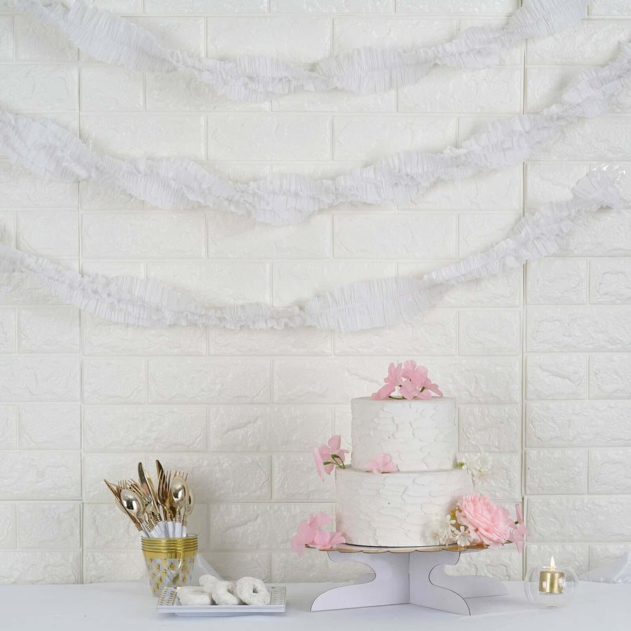 Paper Streamers, Tissue Paper Garland, Hanging Decorations