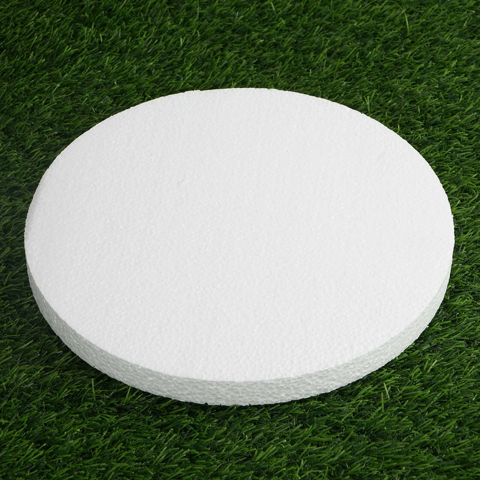 12 Pack  10 White Styrofoam Foam Disc