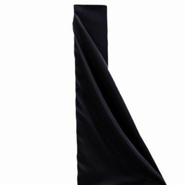 54"x10 Yards Black Polyester Fabric Bolt DIY Craft Fabric Roll