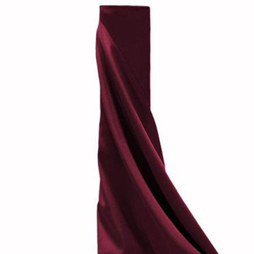 54"x10 Yards Burgundy Polyester Fabric Bolt DIY Craft Fabric Roll