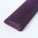 54inch x40 Yards Eggplant Tulle Fabric Bolt, DIY Crafts Sheer Fabric Roll