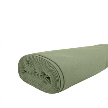 54"x10 Yards Dusty Sage Green Polyester Fabric Bolt, DIY Craft Fabric Roll