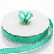 25 Yards 5/8 Inch Hunter Green Stitched Wholesale Grosgrain Ribbon By The Roll