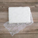 5 inch x 10 Yards Ivory Lace Pattern Tulle Fabric Rolls