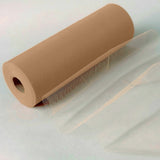 12inch x 100 Yards Natural Tulle Fabric Bolt, Sheer Fabric Spool Roll For Crafts