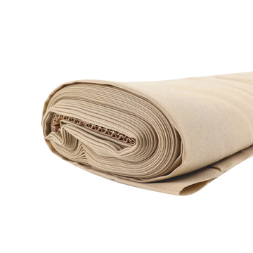 54"x10 Yards Nude Polyester Fabric Bolt, DIY Craft Fabric Roll