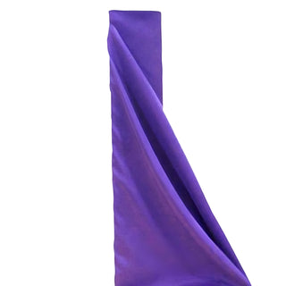 Elegant Purple Polyester Fabric Bolt for DIY Craft Projects