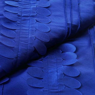 Elegant Royal Blue Petal Taffeta Fabric Bolt for Your DIY Craft Projects