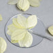 12 Bushes | 144 Pcs Yellow Burning Passion Artificial Satin Wired Leaves