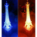 10" Tall | Battery Operated 3D Eiffel Tower Light With 5 Color Changing LEDs