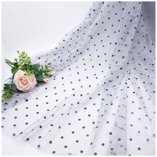Unleash Your Creativity with Polka Dot Tulle Fabric