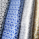 54"x10 Yards Champagne Zen Design Satin Fabric Bolt, DIY Craft Fabric Roll