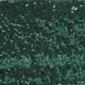 5 Pack | 6inch x 15inch Hunter Emerald Green Sequin Spandex Chair Sashes#whtbkgd