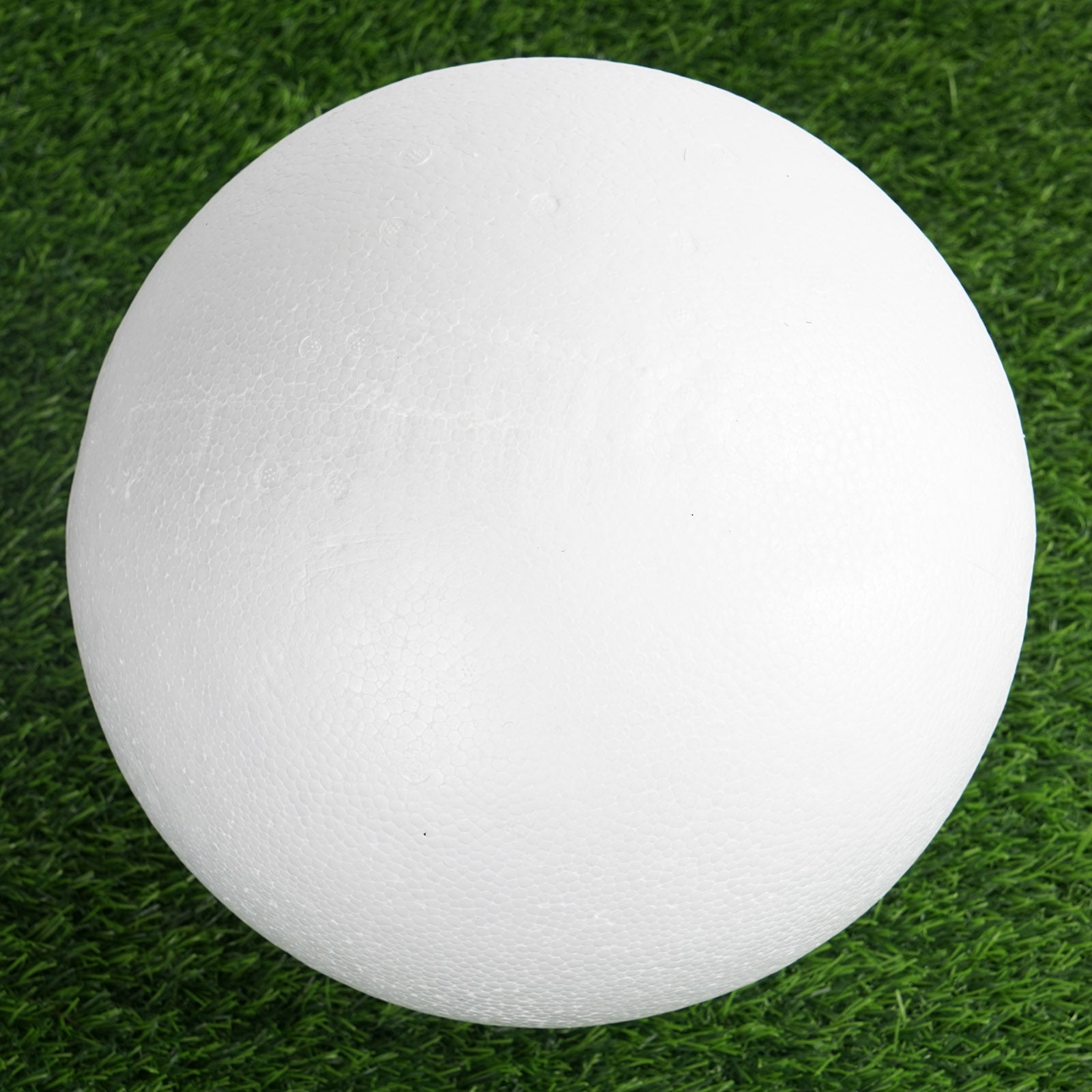 DNB 8 Inch Foam Balls - 2Pcs 8'' Smooth White Round Polystyrene Ball Craft  Supplies