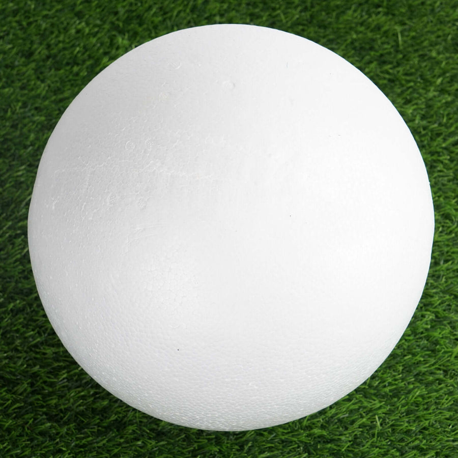 4 Pack | 8inch White StyroFoam Foam Balls For Arts, Crafts and DIY